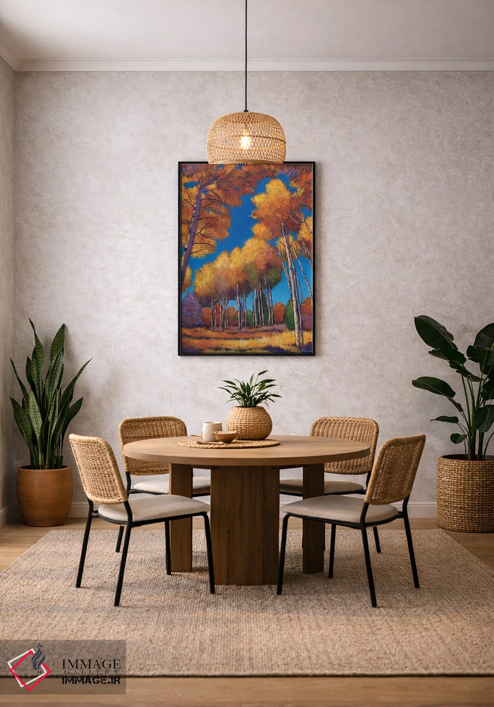 تابلو دکوراتیو بالاتر و دورتر اثر جاناتان هریس - D3B