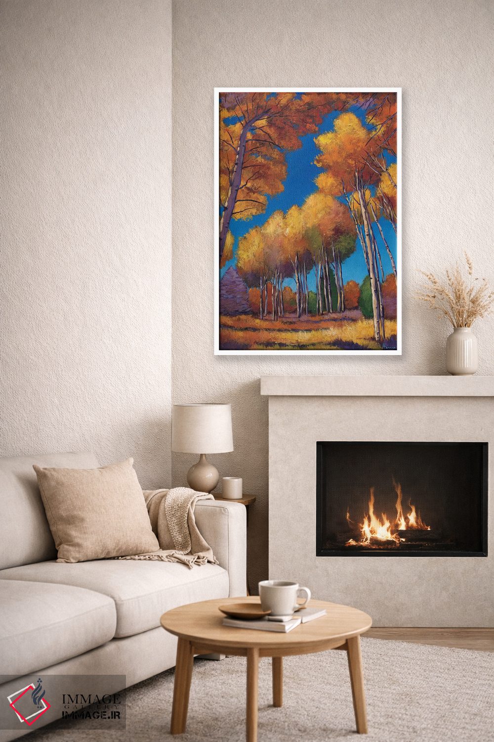 تابلو دکوراتیو بالاتر و دورتر اثر جاناتان هریس - D6W