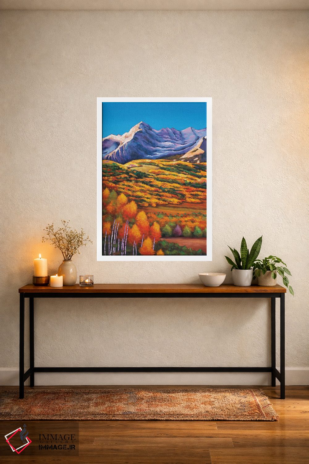 تابلو دکوراتیو اوج کوه های راکی اثر جاناتان هریس - D2W