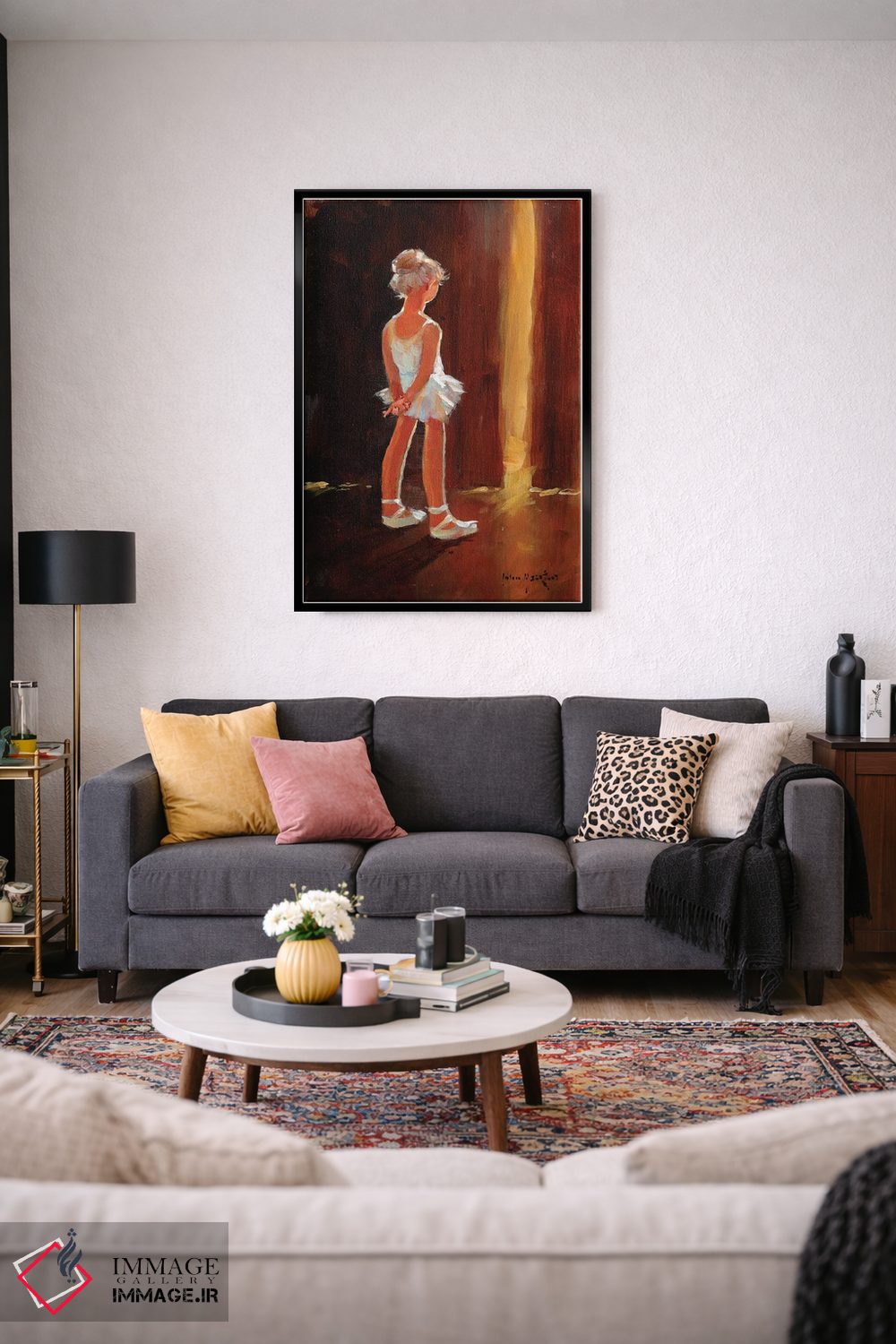 تابلو دکوراتیو اجرای انفرادی اثر جان هاسکینز - D3B