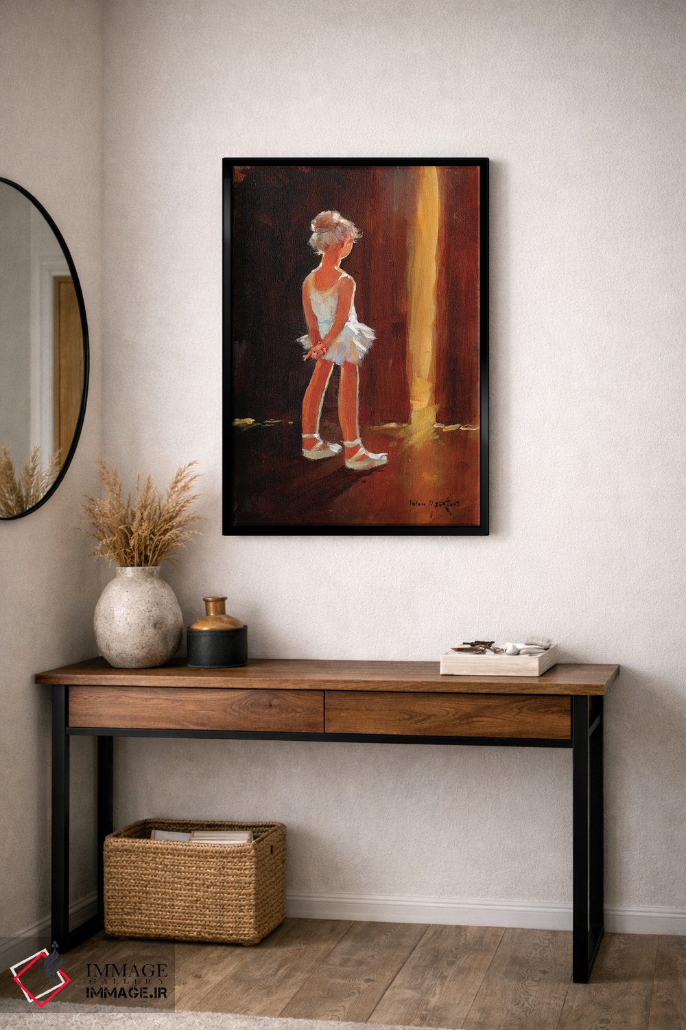 تابلو دکوراتیو اجرای انفرادی اثر جان هاسکینز - D4B