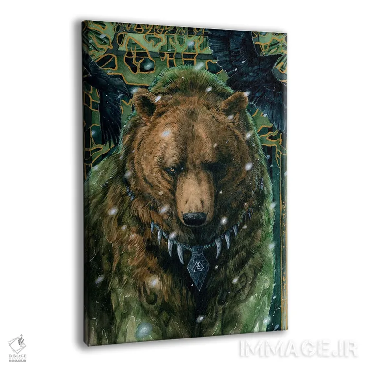 تابلو دکوراتیو اوباور اثر جونا هیتینن - نمای پرسپکتیو محصول