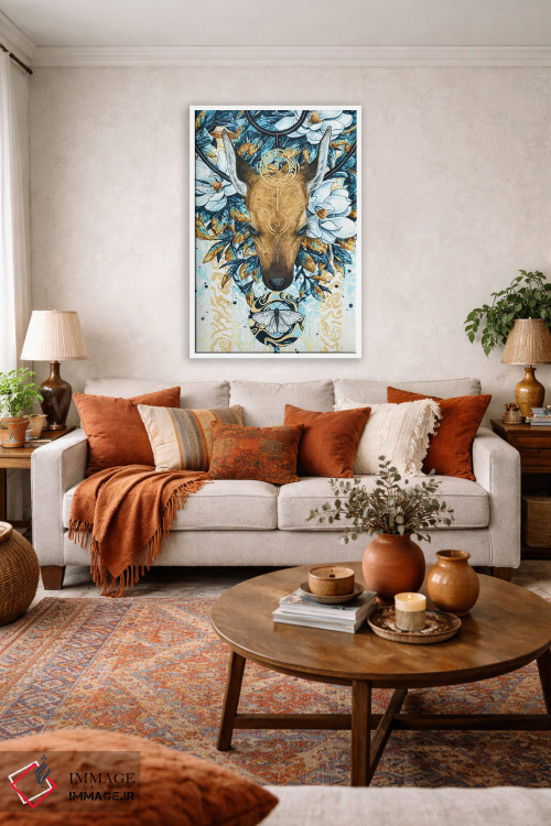 تابلو دکوراتیو تولد دوباره اثر جونا هیتینن - D1W