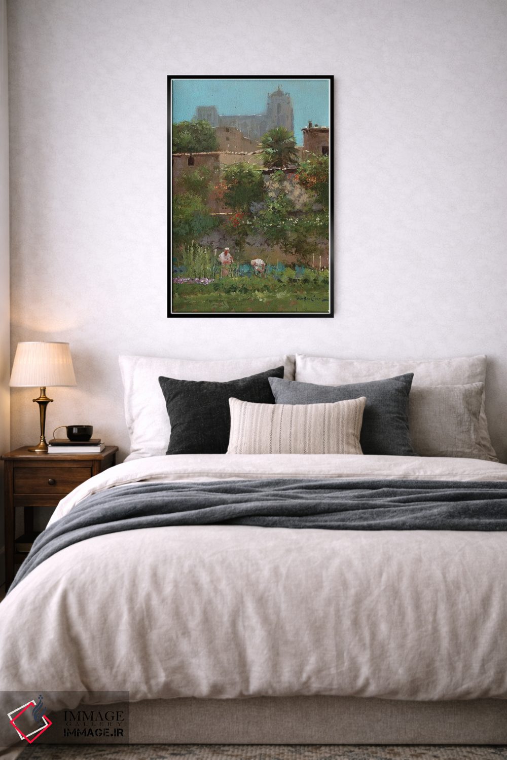 تابلو دکوراتیو باغ های صومعه اثر جان هاسکینز - D6B