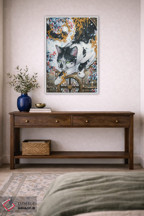 تابلو دکوراتیو کاشا اثر جونا هیتینن - D1W