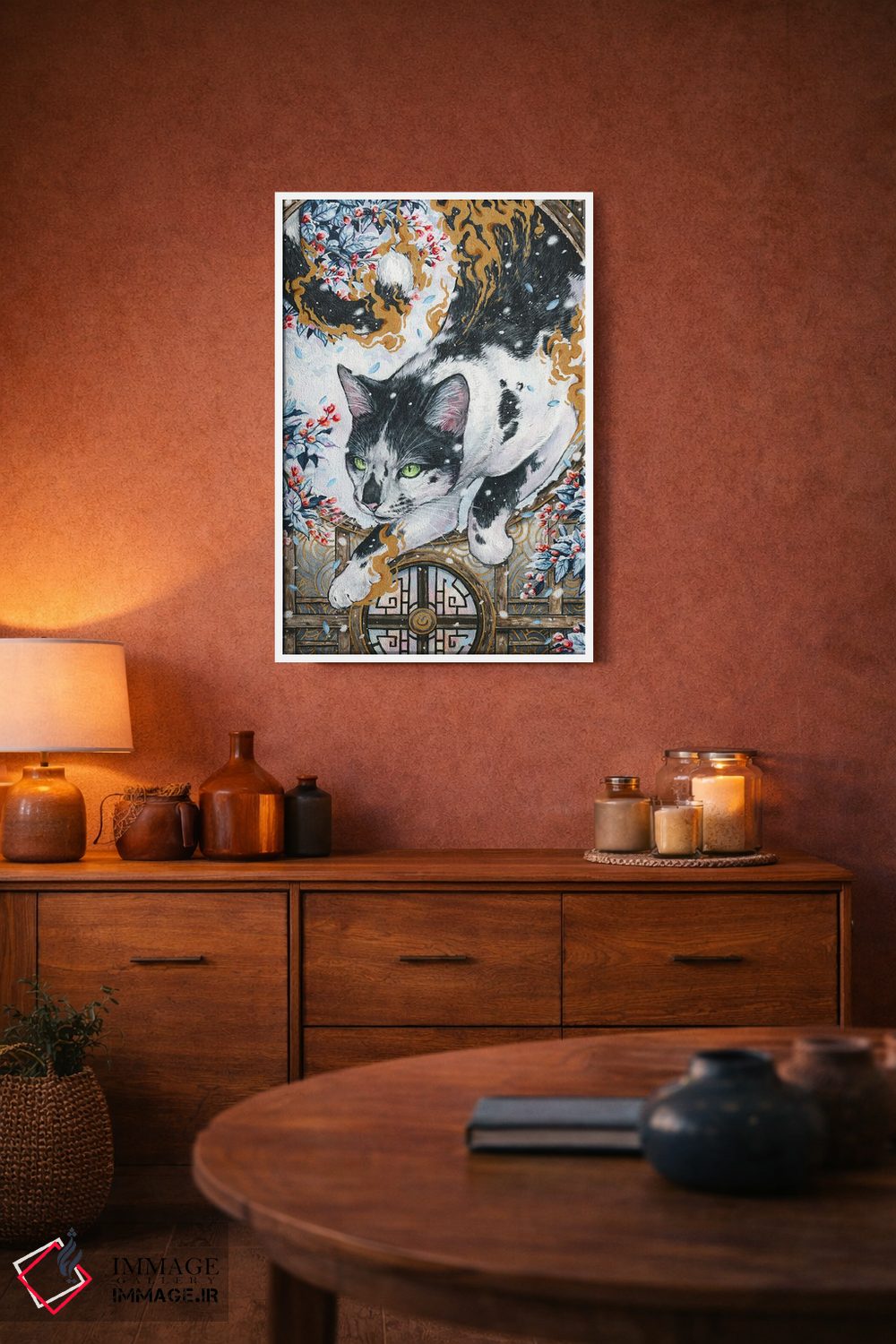 تابلو دکوراتیو کاشا اثر جونا هیتینن - D2W