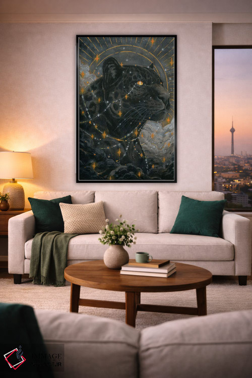 تابلو دکوراتیو ستاره بین اثر جونا هیتینن - D2B