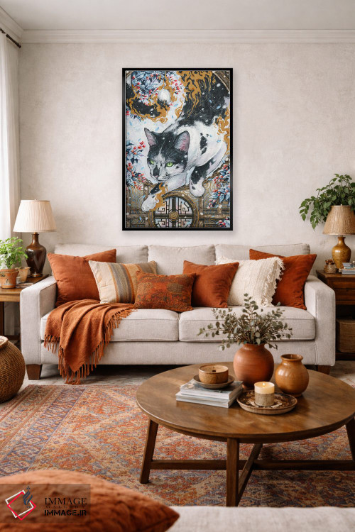 تابلو دکوراتیو کاشا اثر جونا هیتینن - D3B