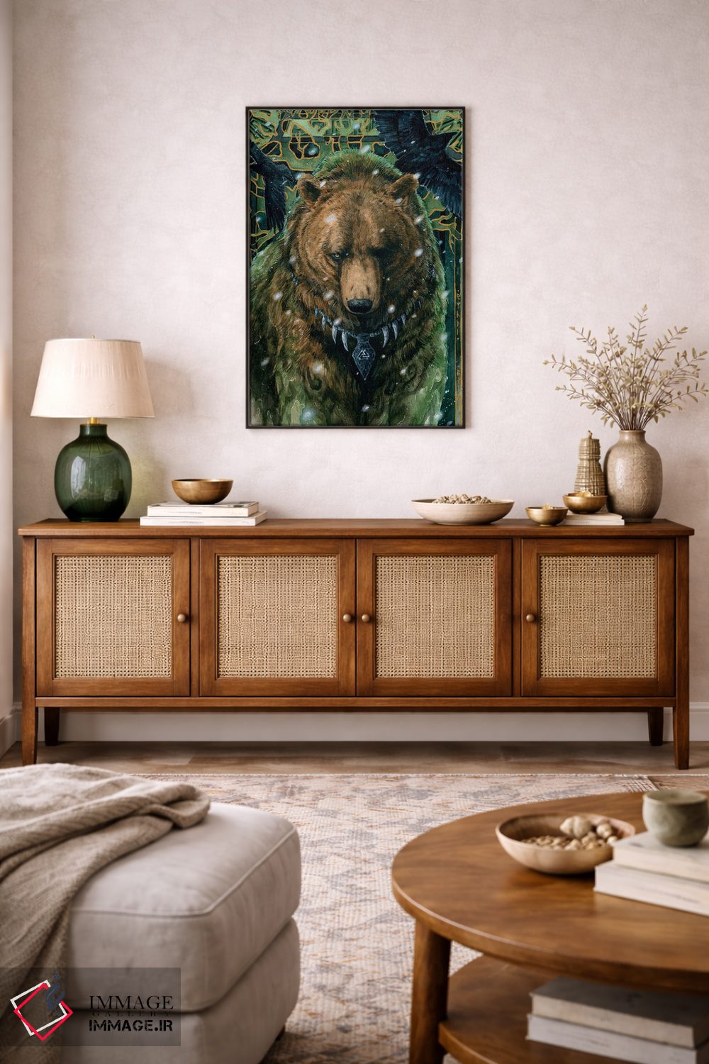 تابلو دکوراتیو اوباور اثر جونا هیتینن - D4B