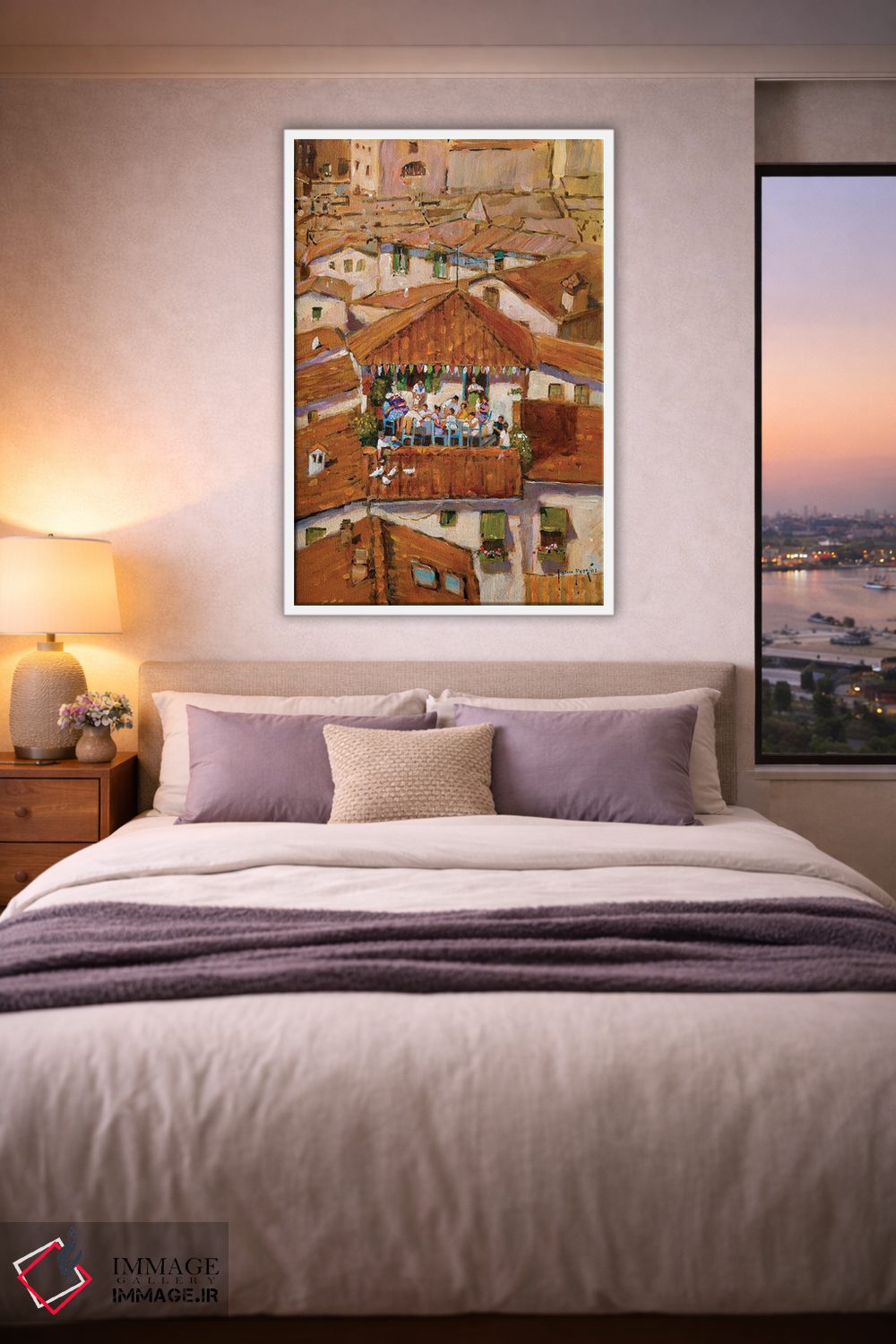 تابلو دکوراتیو جشن ها در توسکانی اثر جان هاسکینز - D4W