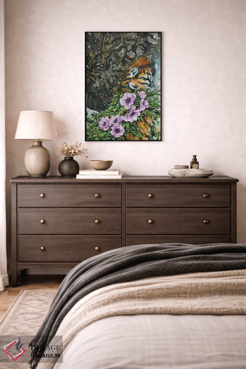 تابلو دکوراتیو تو تنها نیستی اثر جونا هیتینن - D4B