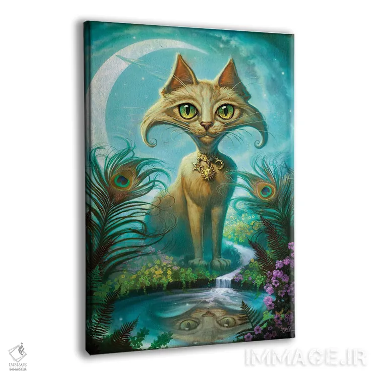 تابلو دکوراتیو بازتاب ها اثر جف هینی - نمای پرسپکتیو محصول