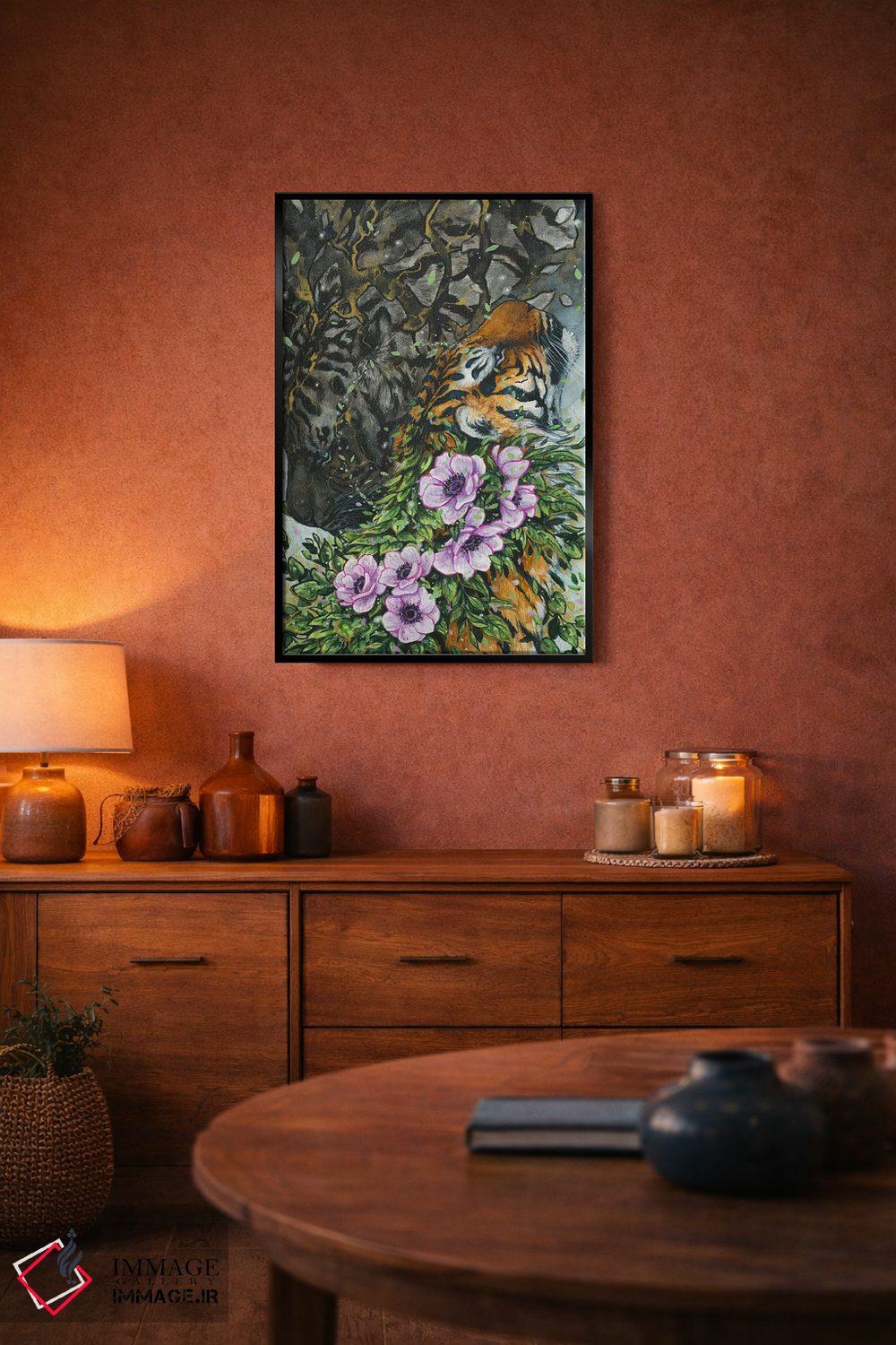 تابلو دکوراتیو تو تنها نیستی اثر جونا هیتینن - D5B