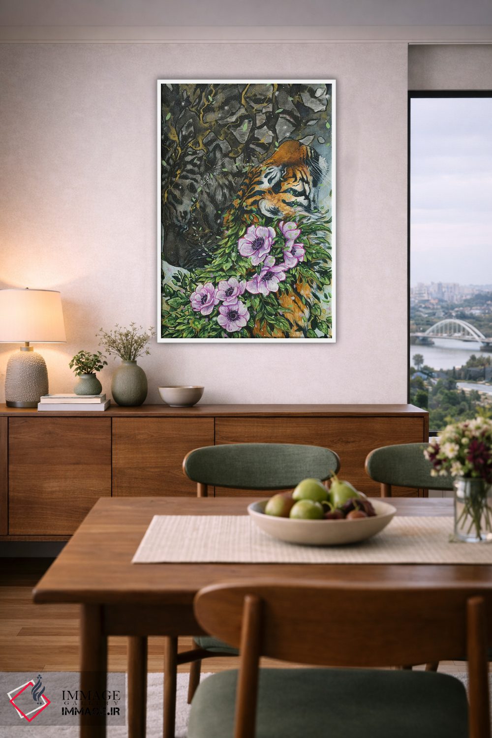 تابلو دکوراتیو تو تنها نیستی اثر جونا هیتینن - D6W