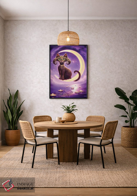 تابلو دکوراتیو لونا اثر جف هینی - D5B