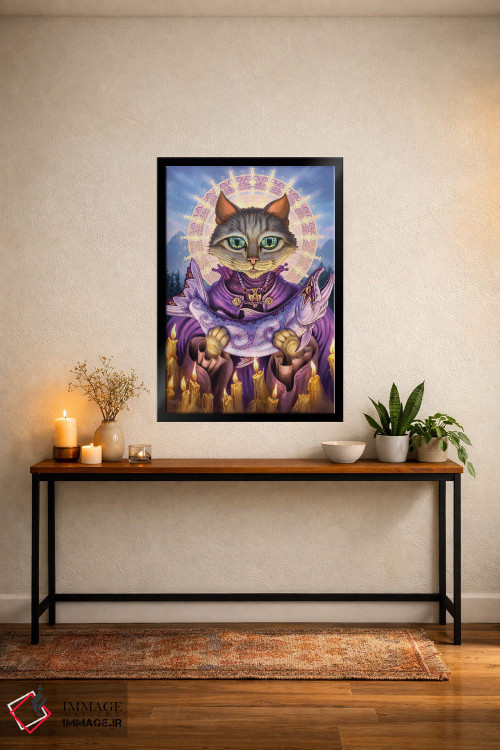 تابلو دکوراتیو قدیس سالمون ها اثر جف هینی - D4B