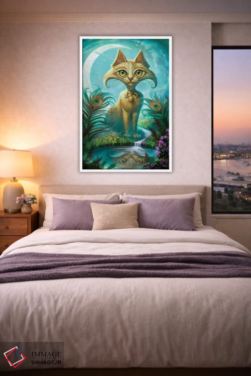 تابلو دکوراتیو بازتاب ها اثر جف هینی - D3W