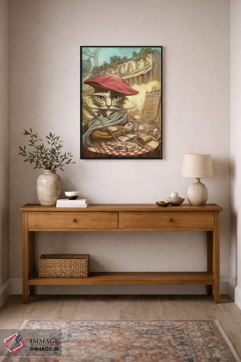 تابلو دکوراتیو نوشتن خاطراتم اثر جف هینی - D2B