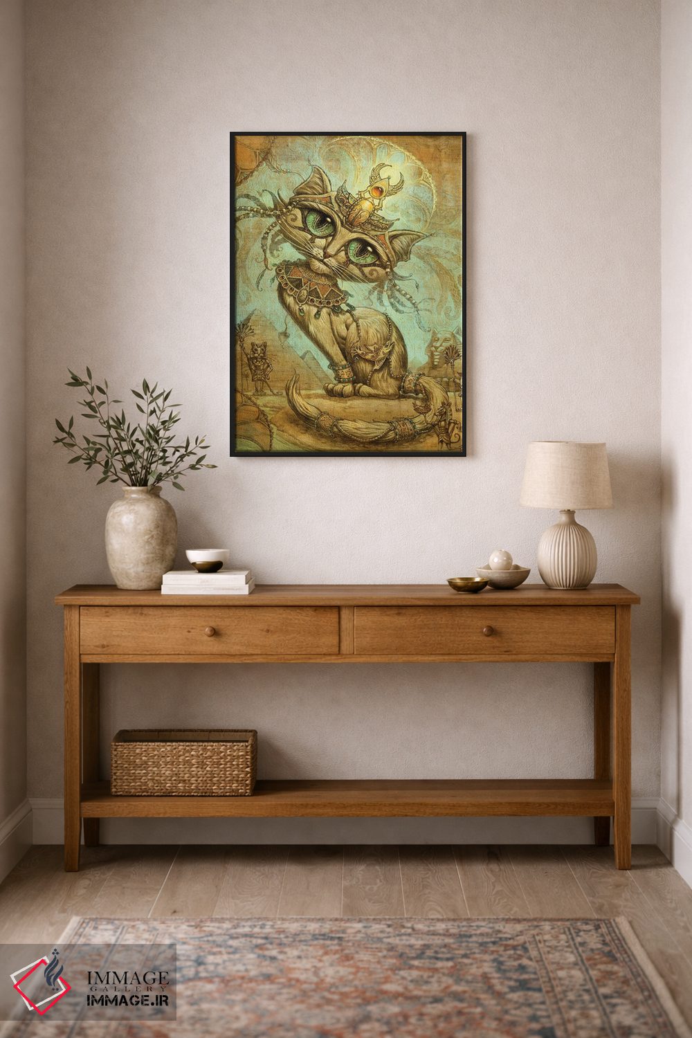 تابلو دکوراتیو کلوکاترا اثر جف هینی - D2B