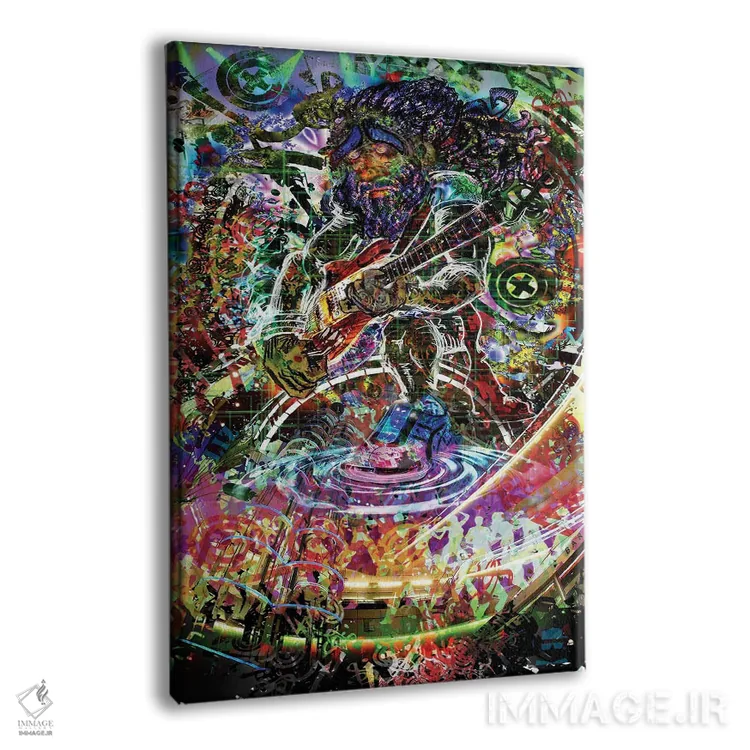 تابلو دکوراتیو مربای الکتریکی اثر جامبی - نمای پرسپکتیو محصول