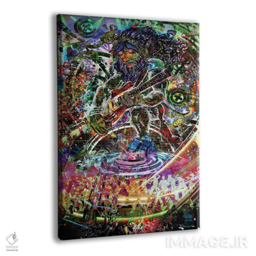 تابلو دکوراتیو مربای الکتریکی اثر جامبی - نمای پرسپکتیو محصول