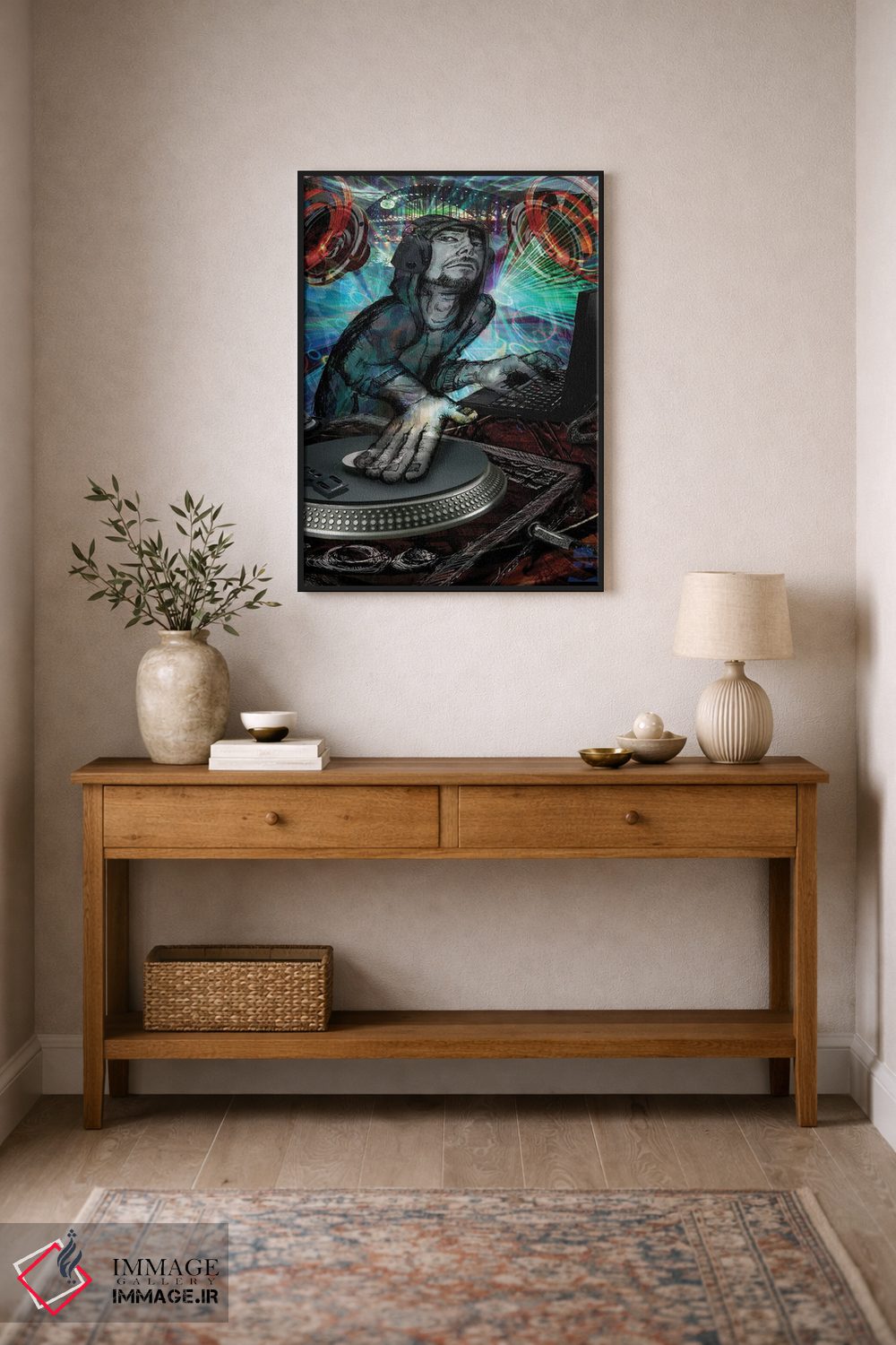 تابلو دکوراتیو پسر دی جی اثر جامبی - D2B