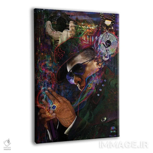 تابلو دکوراتیو جی زی اثر جامبی - نمای پرسپکتیو محصول