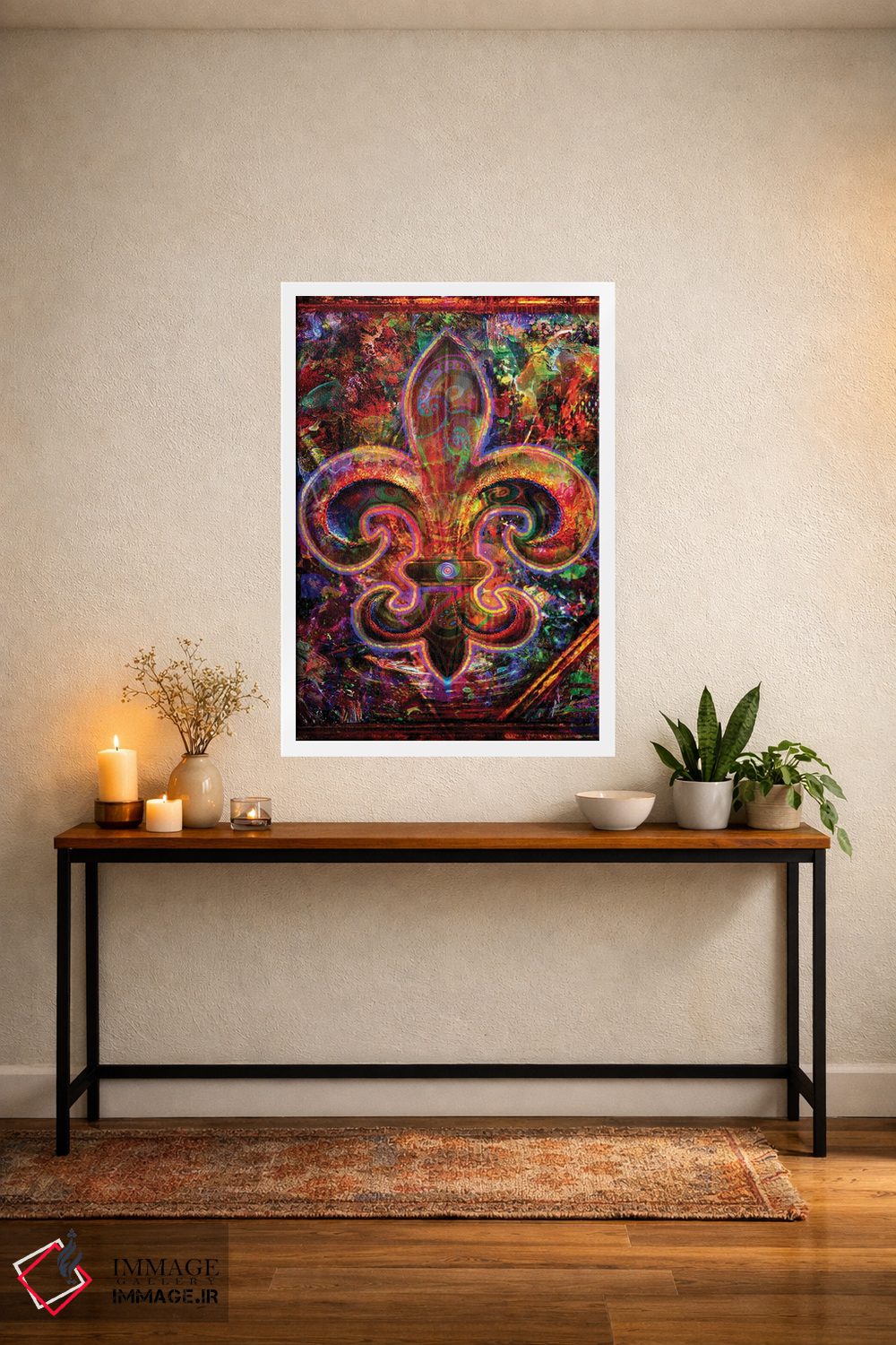 تابلو دکوراتیو فلردلیس اثر جامبی - D2W