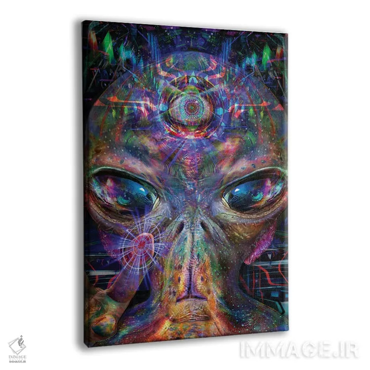 تابلو دکوراتیو لری اثر جامبی - نمای پرسپکتیو محصول