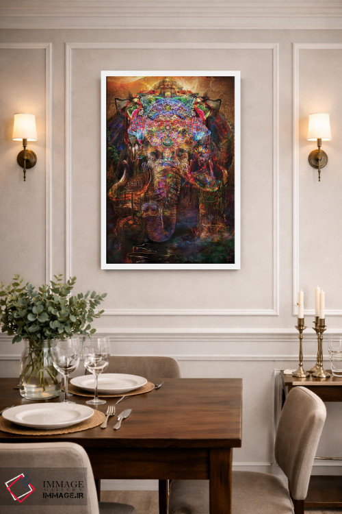 تابلو دکوراتیو گنشا اثر جامبی - D1W