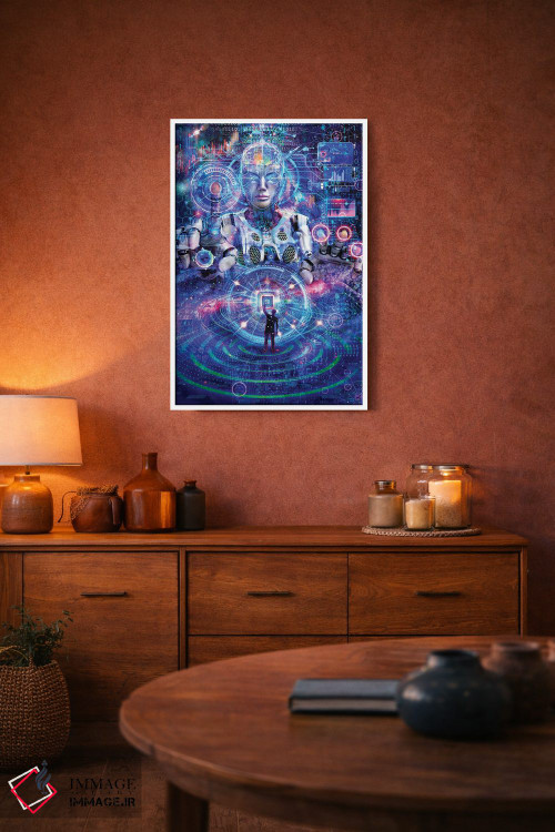 تابلو دکوراتیو آفرینش اثر جامبی - D2W