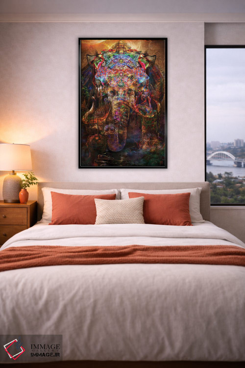 تابلو دکوراتیو گنشا اثر جامبی - D6B