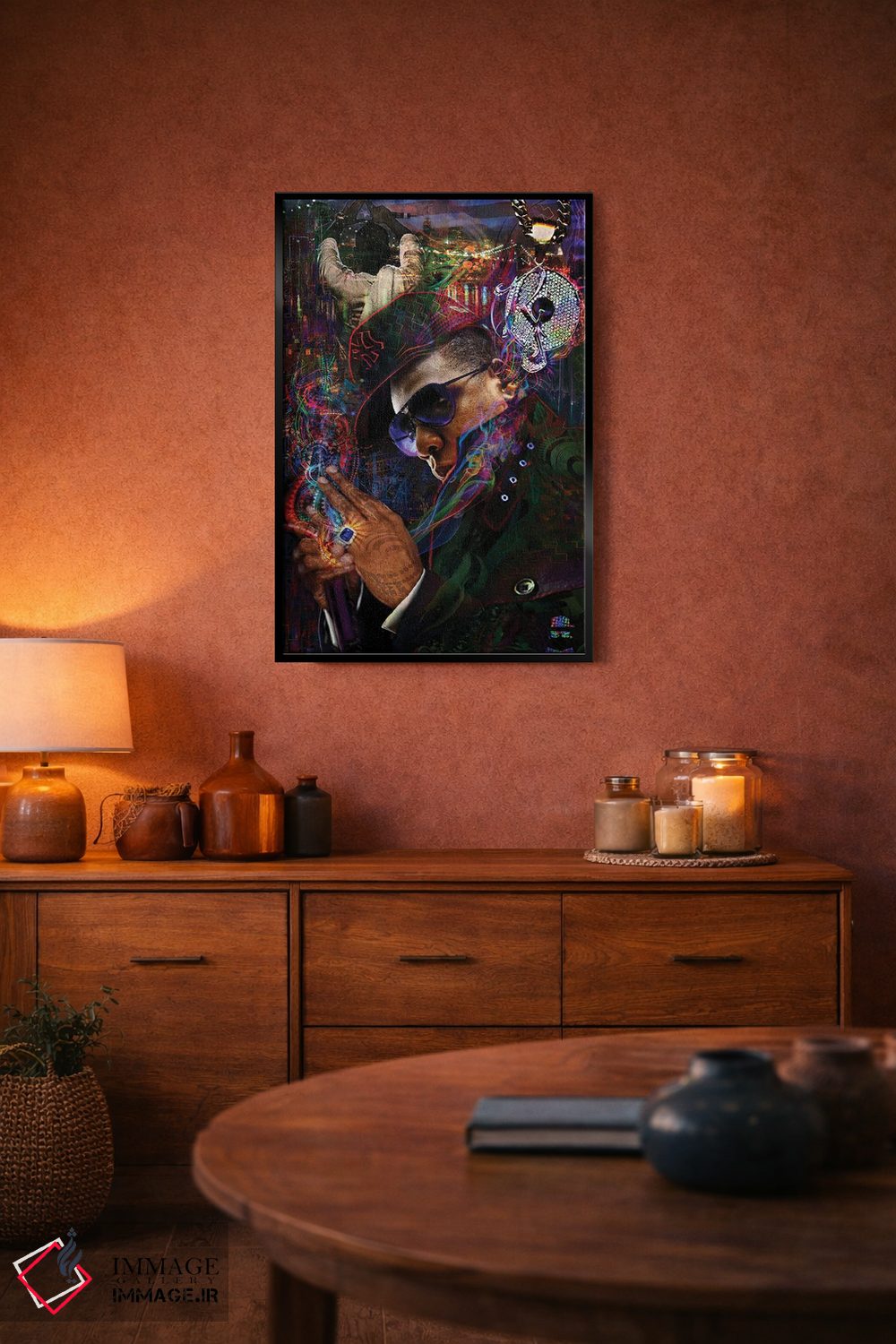 تابلو دکوراتیو جی زی اثر جامبی - D5B