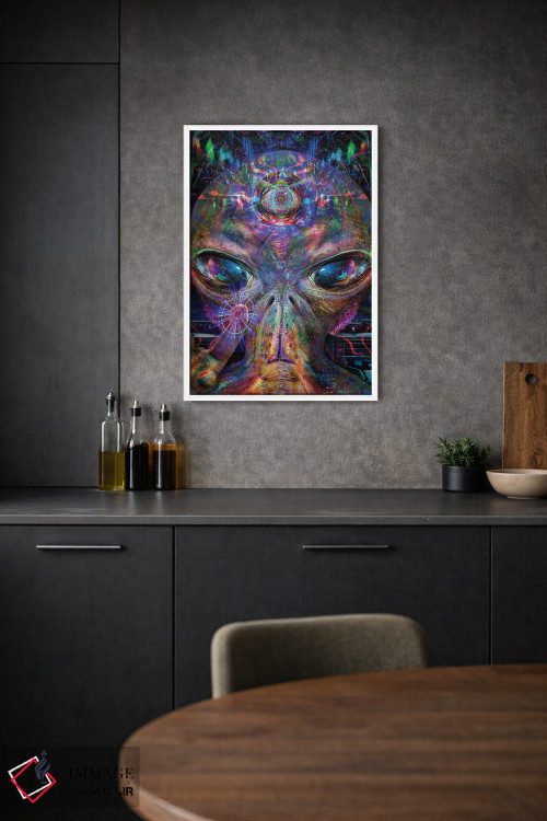 تابلو دکوراتیو لری اثر جامبی - D1W