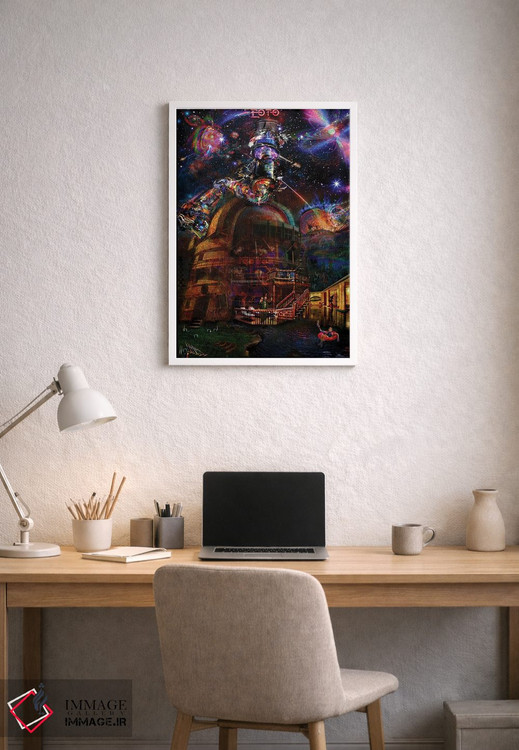 تابلو دکوراتیو رصدخانه اثر جامبی - D1W