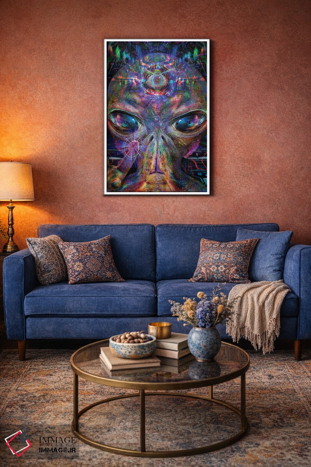 تابلو دکوراتیو لری اثر جامبی - D2W