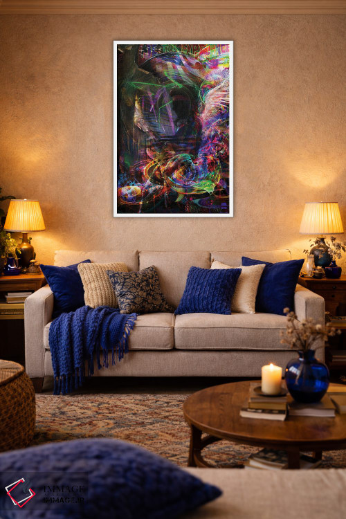 تابلو دکوراتیو جیمی اثر جامبی - D4W