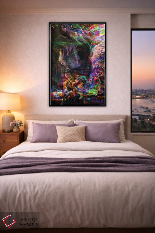 تابلو دکوراتیو جیمی اثر جامبی - D5B