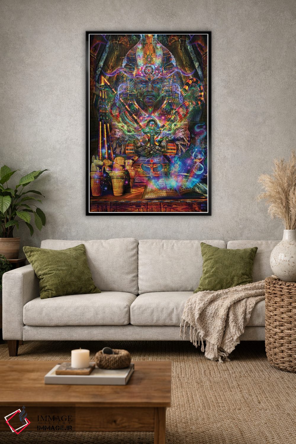 تابلو دکوراتیو اوزیریس اثر جامبی - D1B