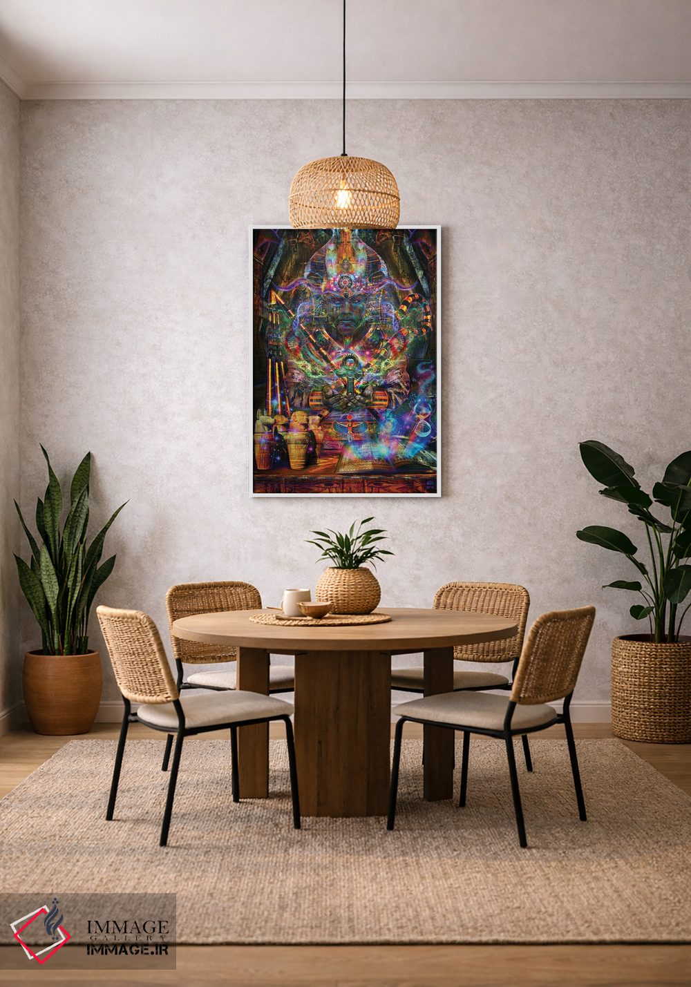 تابلو دکوراتیو اوزیریس اثر جامبی - D2W