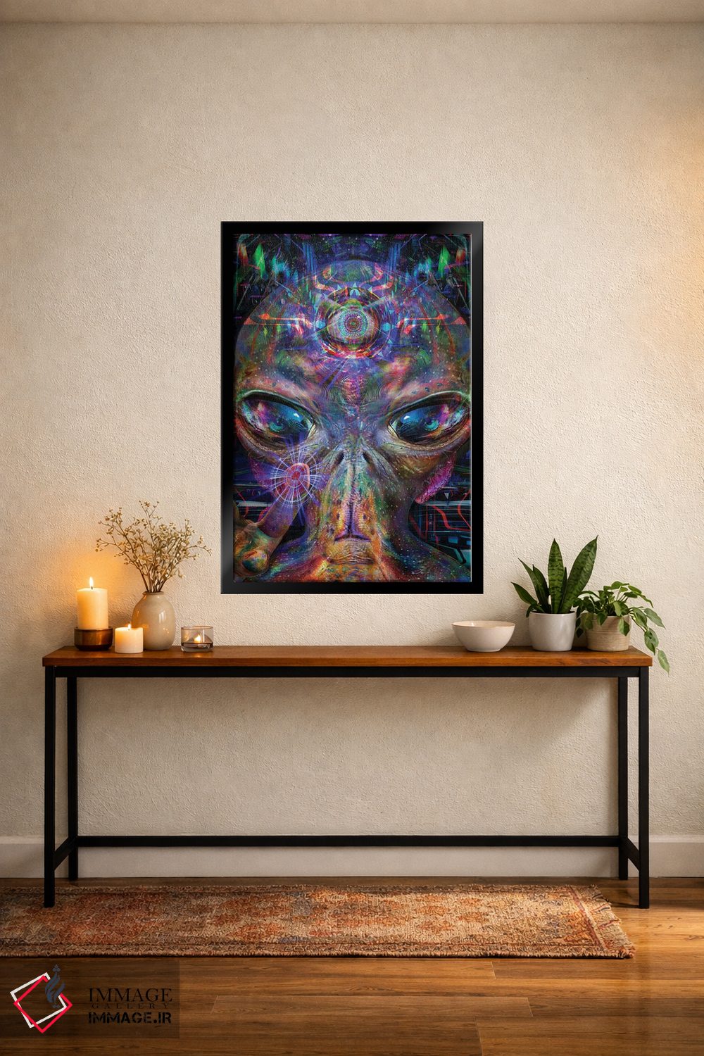 تابلو دکوراتیو لری اثر جامبی - D5B