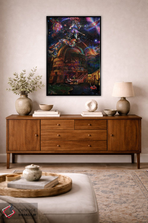 تابلو دکوراتیو رصدخانه اثر جامبی - D5B