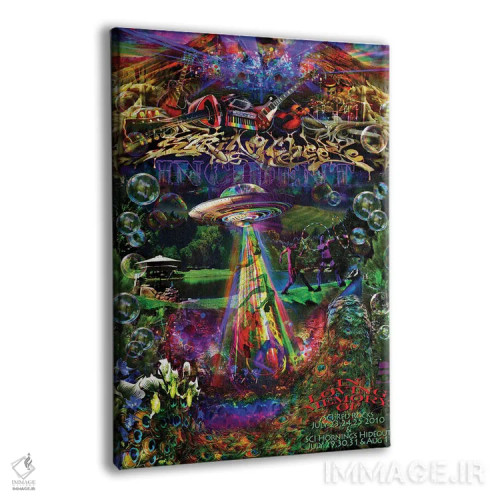 تابلو دکوراتیو پنیر رشته ای اثر جامبی - نمای پرسپکتیو محصول