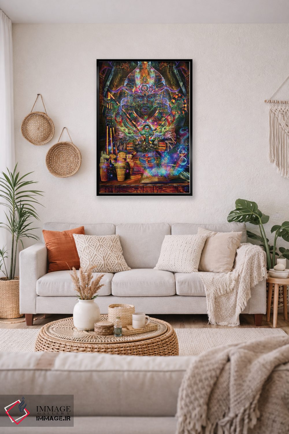 تابلو دکوراتیو اوزیریس اثر جامبی - D5B