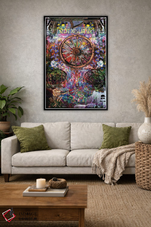 تابلو دکوراتیو روثبری اثر جامبی - D1B