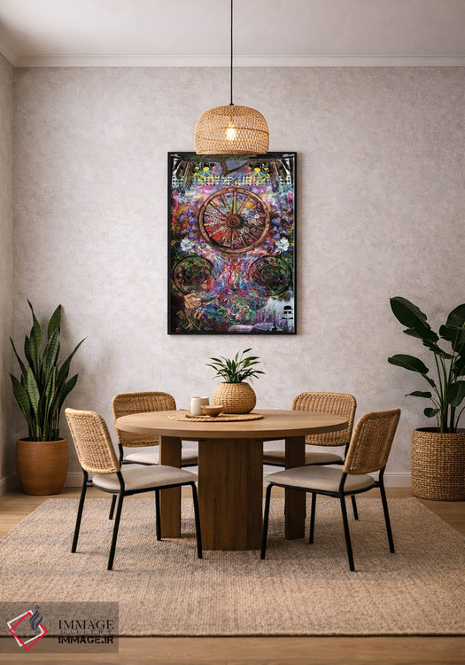 تابلو دکوراتیو روثبری اثر جامبی - D4B