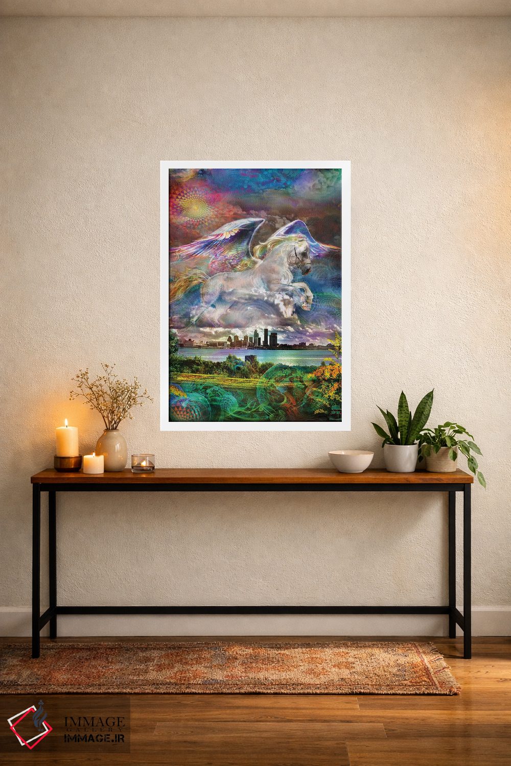 تابلو دکوراتیو پگاسوس اثر جامبی - D3W