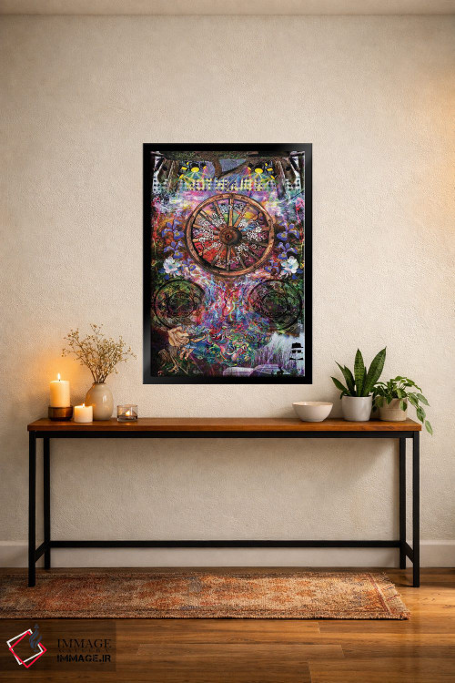 تابلو دکوراتیو روثبری اثر جامبی - D5B