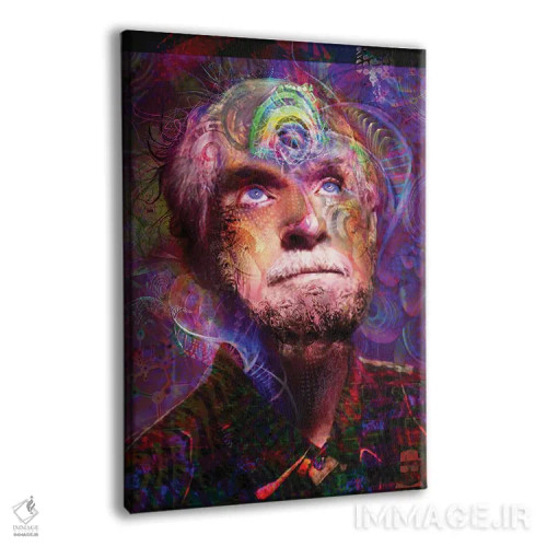 تابلو دکوراتیو تیموتی لیری اثر جامبی - نمای پرسپکتیو محصول