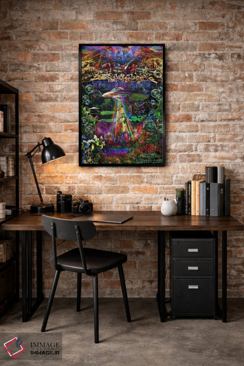 تابلو دکوراتیو پنیر رشته ای اثر جامبی - D4B